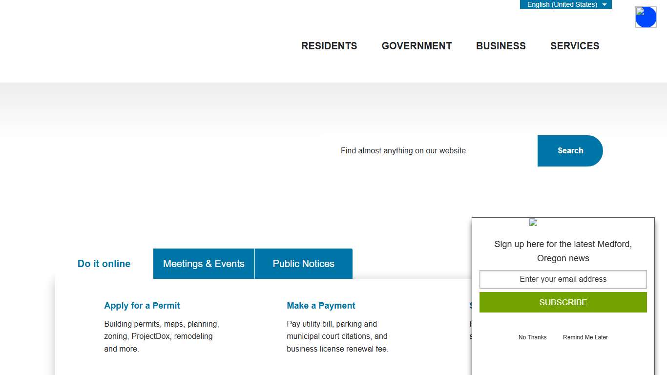 Home City of Medford